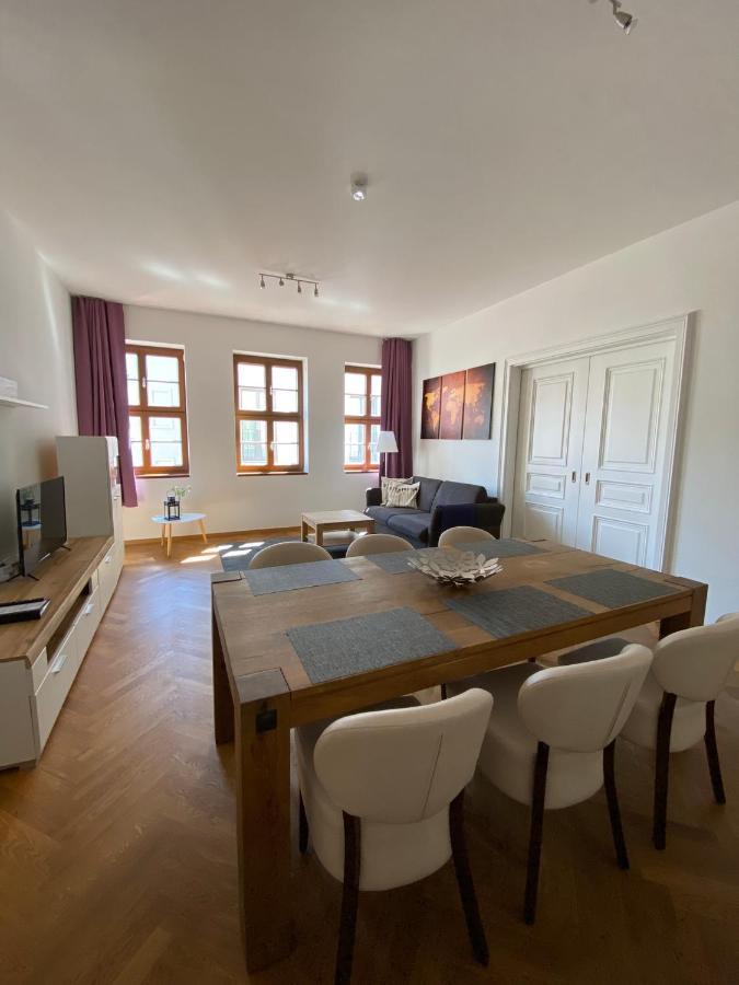 Grosszuegiges Apartment Mit Blick Zur Frauenkirche เดรสเดน ภายนอก รูปภาพ